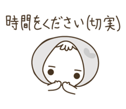 APPLE & LITTLE RED RIDING HOOD ( white ) sticker #3972848