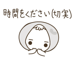 APPLE & LITTLE RED RIDING HOOD ( white ) sticker #3972848