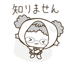 APPLE & LITTLE RED RIDING HOOD ( white ) sticker #3972850