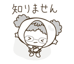 APPLE & LITTLE RED RIDING HOOD ( white ) sticker #3972850