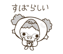 APPLE & LITTLE RED RIDING HOOD ( white ) sticker #3972854