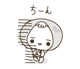 APPLE & LITTLE RED RIDING HOOD ( white ) sticker #3972857