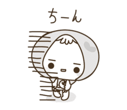 APPLE & LITTLE RED RIDING HOOD ( white ) sticker #3972857