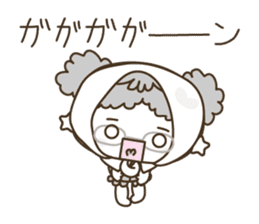 APPLE & LITTLE RED RIDING HOOD ( white ) sticker #3972858