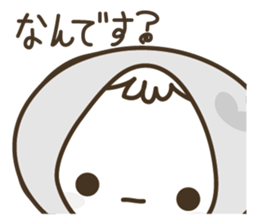 APPLE & LITTLE RED RIDING HOOD ( white ) sticker #3972862