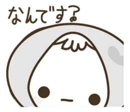 APPLE & LITTLE RED RIDING HOOD ( white ) sticker #3972862