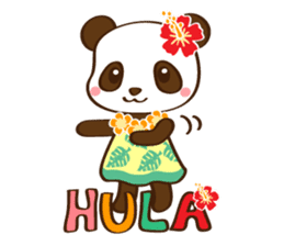 ALOHA*PANDA sticker #3973607