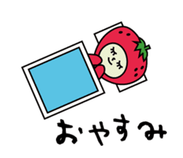 a-chan strawberry sticker #3973690