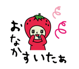 a-chan strawberry sticker #3973700
