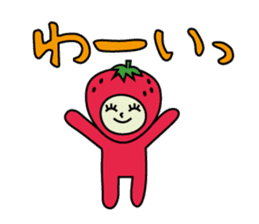 a-chan strawberry sticker #3973705