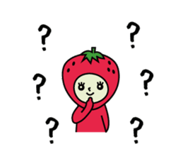 a-chan strawberry sticker #3973712