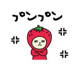 a-chan strawberry sticker #3973713
