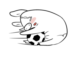 Reaction of the piglet sticker #3973997