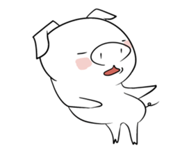 Reaction of the piglet sticker #3974000