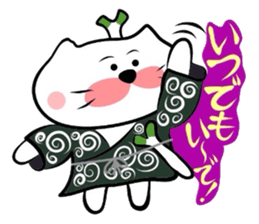 Samurai Matsukichi of the Yonago 3 sticker #3974536