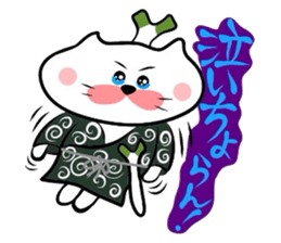 Samurai Matsukichi of the Yonago 3 sticker #3974541