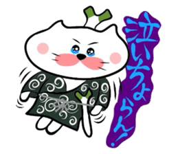 Samurai Matsukichi of the Yonago 3 sticker #3974541