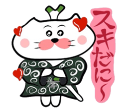 Samurai Matsukichi of the Yonago 3 sticker #3974547