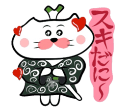 Samurai Matsukichi of the Yonago 3 sticker #3974547