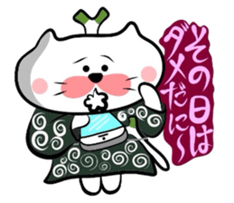 Samurai Matsukichi of the Yonago 3 sticker #3974560