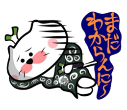 Samurai Matsukichi of the Yonago 3 sticker #3974561