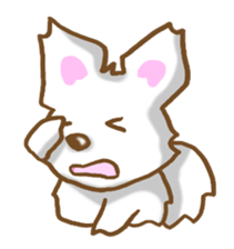 Sticker of Chihuahua. sticker #3974569