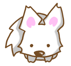 Sticker of Chihuahua. sticker #3974591