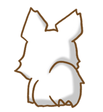 Sticker of Chihuahua. sticker #3974592