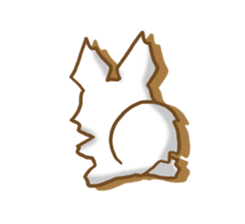 Sticker of Chihuahua. sticker #3974597