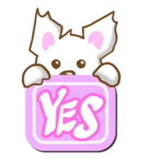 Sticker of Chihuahua. sticker #3974605