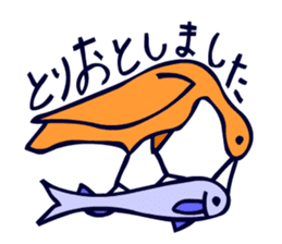 Birds in the hieroglyph. sticker #3974684