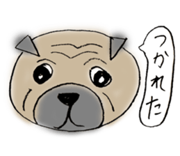 Loose dog stickers sticker #3975006