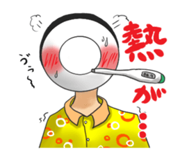 Blood type O type sticker #3975150