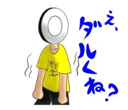 Blood type O type sticker #3975165