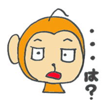 Monkeys Sticker sticker #3975177