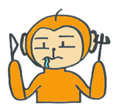 Monkeys Sticker sticker #3975198