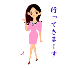 The tsundere sister VS the fool boy. sticker #3975422