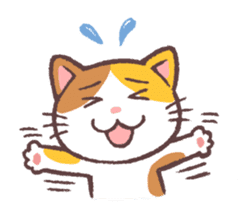Five types of cats sticker #3975546