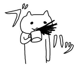 say disagreeable things cat part6. sticker #3976509