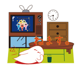 Mr. Akkun is a ghostly bogy. sticker #3976864