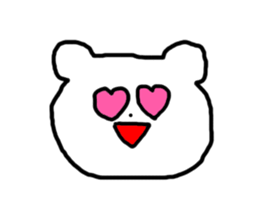 Sweet Handwritten Animals11 sticker #3977026