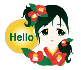 flower girls 2 sticker #3977128