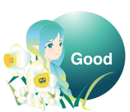 flower girls 2 sticker #3977137