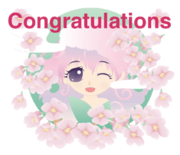 flower girls 2 sticker #3977138