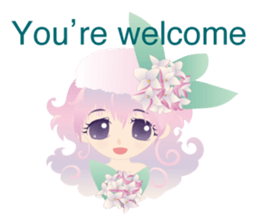 flower girls 2 sticker #3977144