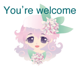 flower girls 2 sticker #3977144