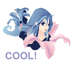 flower girls 2 sticker #3977145