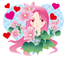 flower girls 2 sticker #3977157