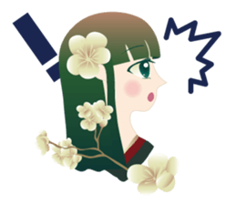 flower girls 2 sticker #3977166