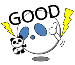 PUKA-kun with PANDA sticker #3978223